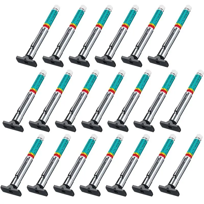 AA83 20 Packs Tyre Tread Depth Gauge Color Coded Tire Depth Gauge Tool Tire Tread Depth Accurate Measurement Tools