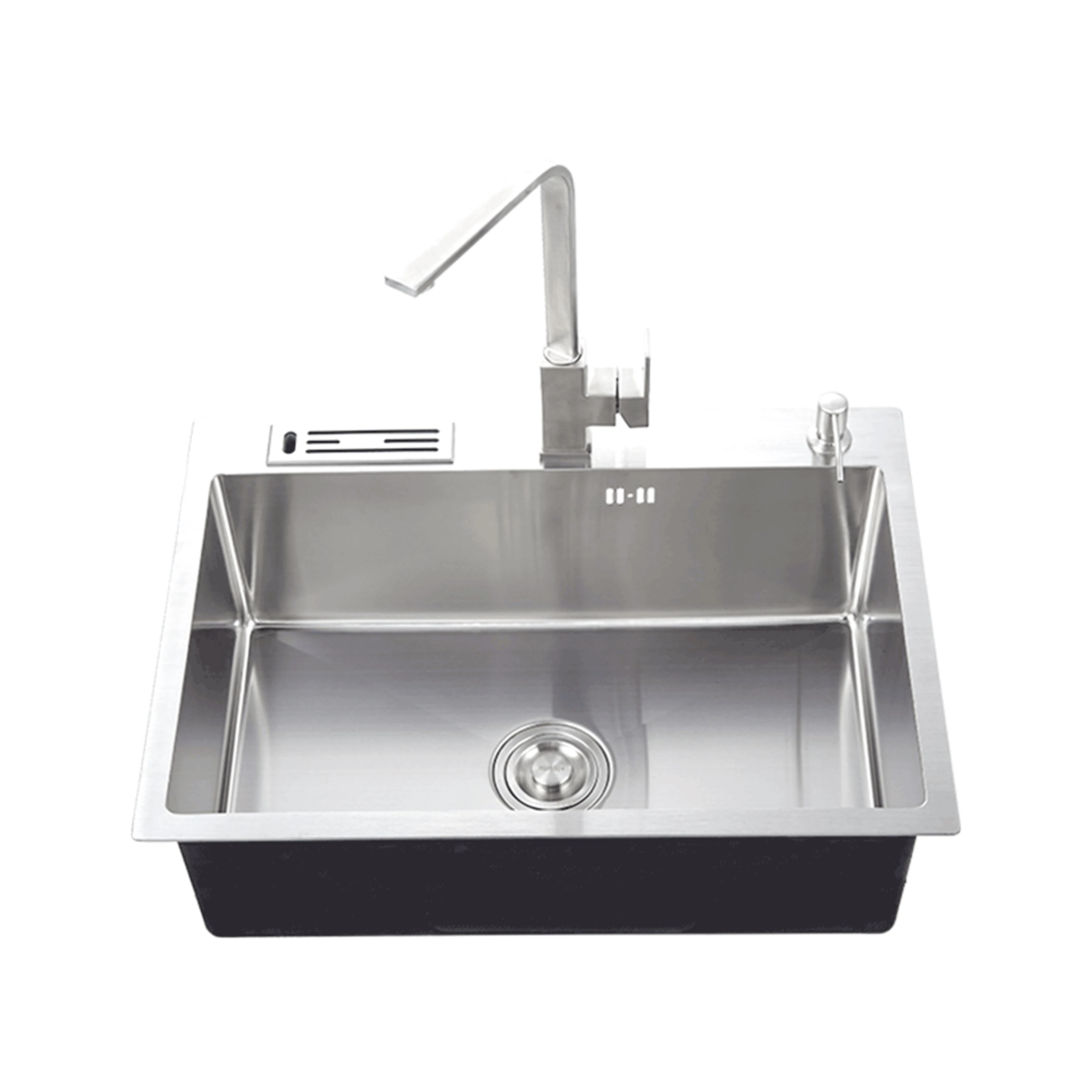 

Heavy Gauge Professional Anti Condensation Non Corrosive 304 Stainless Steel RV Rated Kitchen Sinks