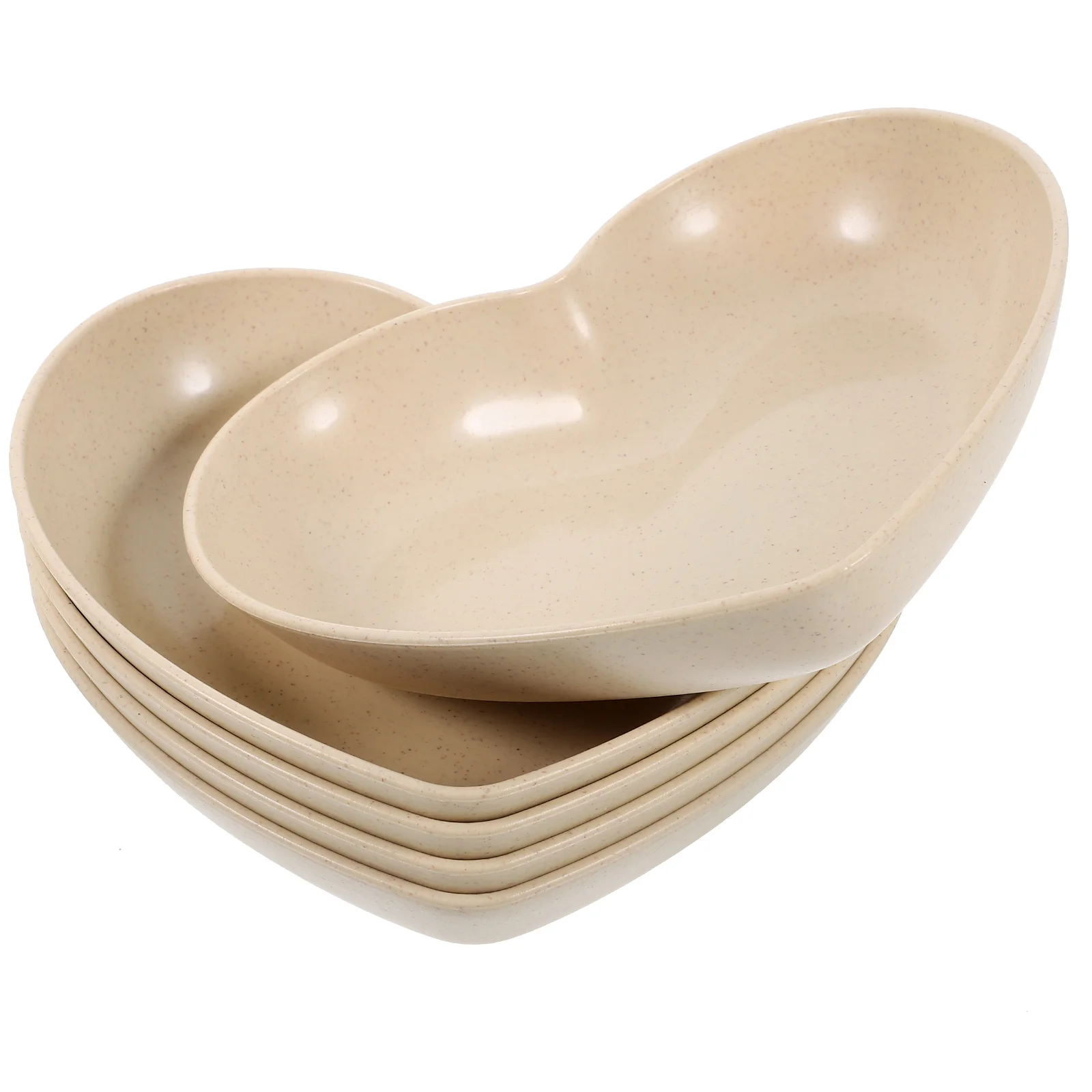 

5 Pcs Crab Food Plate Plastic Reptile Water Dish for Tank Feeding Bowl Pp Small Bowls