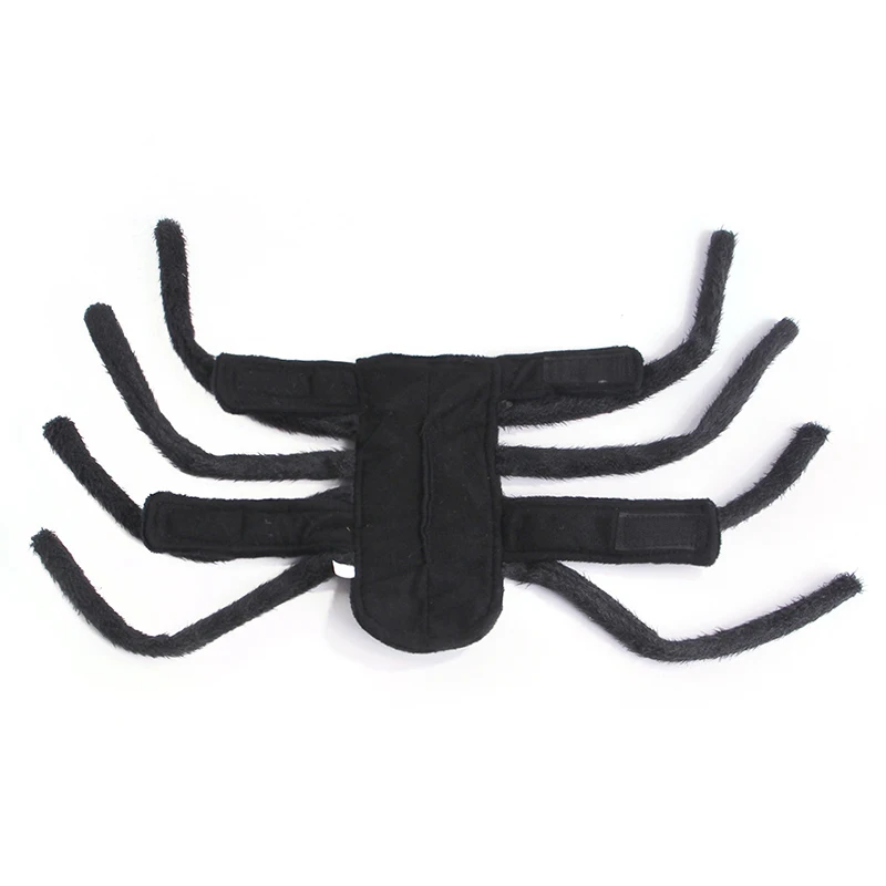 Halloween Pet Costume Black Spider Cosplay Costume Halloween Funny Dress Up for Cat Small Medium Large Dogs Pet Accessories