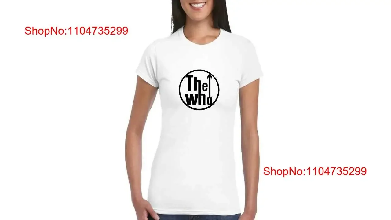 

WOMENS TSHIRT THE WHO QUADROPHENIA MUSIC LOVER 60s GIFT IDEA 2XL vintage Washed Comfortable designer clothes streetwear fashion