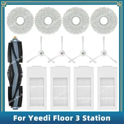 Compatibel Voor Yeedi Floor 3 Station Robot Stofzuiger Reserveonderdelen Accessoires Hoofd Zijborstel Doek