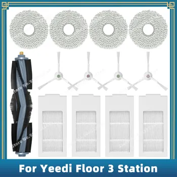 Compatible for Yeedi floor 3 station robot vacuum cleaner spare parts accessories main side brush mop cloth