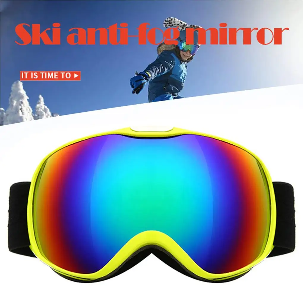 Snow Skiing Goggles Windproof Sandproof UV Protection Parachute Glasses Eye Protection for Adults And Children Universal