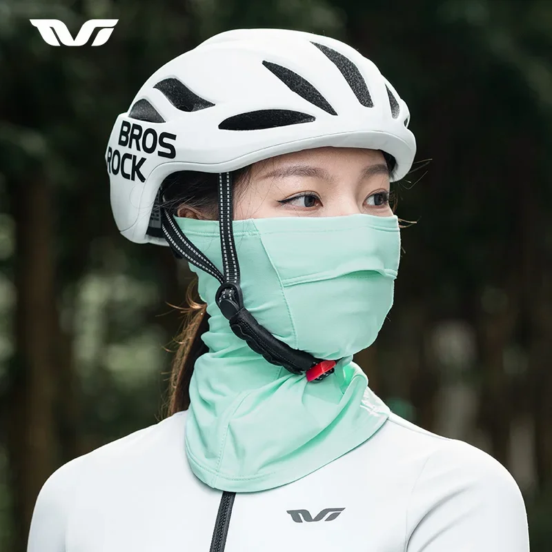 

ROCKBROS-Windproof Fleece Balaclava for Women, Breathable Cycling Headgear, Bicycle Balaclava, Skiing Head Mask, Warm for Winter