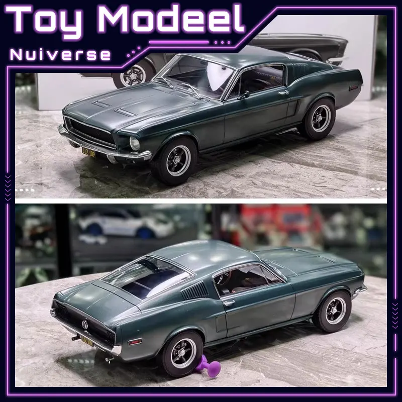 

NOREV 1/12 Ford Mustang GT 1968 Diecast Vehicle Model Home Display Alloy Cars Model Static Collection Car Models Boy Toy Gifts