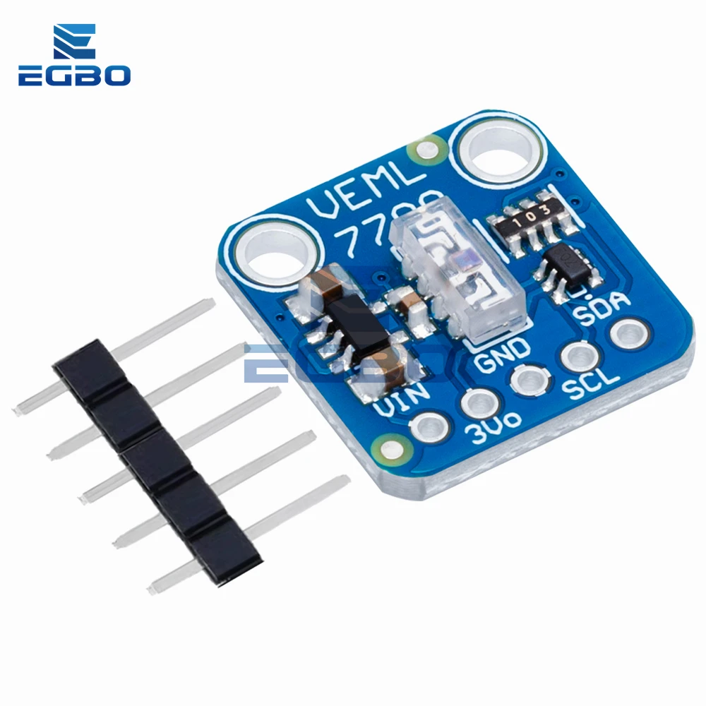 Módulo Sensor de luz ambiental VEML7700, placa de Sensor de medición de luz Lux de 120k, interfaz I2C IIC para Arduino Raspberry Pi, 1 ~ 4 Uds.