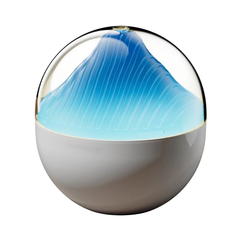 2 in 1 Aromatherapy Humidifier Diffuser 150ml Capacity 7 Color Ambient Lights 6 Hours Continuous Use for Bedroom