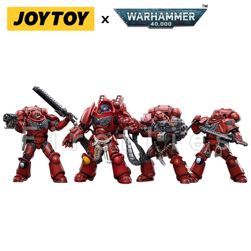 

Фигурка JOYTOY 1/18 (4 шт./компл.) 40K Blood Angels аниме модель игрушки