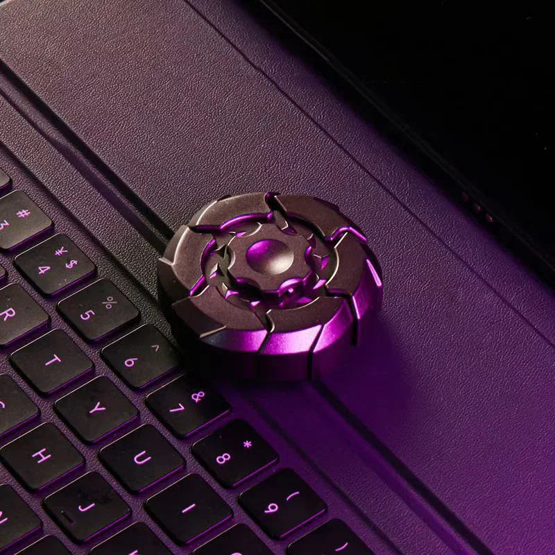 الإبداعية الميكانيكية مضيئة لعب للأطفال اليد سبينر الإجهاد الإغاثة الكبار اللعب الحسية المغناطيسي تململ المغازل الدوران الاطفال هدية #6