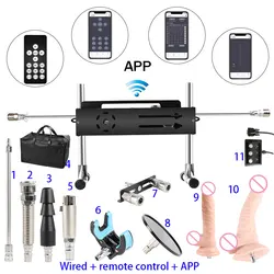 Wireless Control New Sex Machine with Amazing Features,Powerful,All Angle Adjustable,No Moveback Machine,200W motor, stroke 15cm