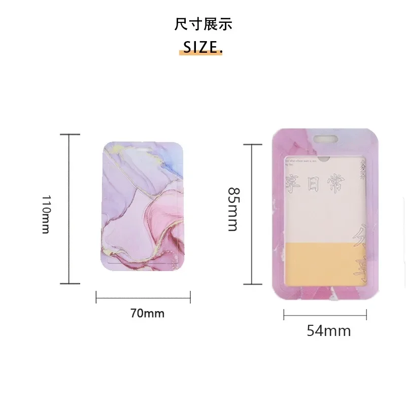 حامل بطاقة عمل لطيف للرجال والنساء ، حاملي بطاقات الائتمان ، شارة معرف البنك ، حافظة تغليف للأطفال ، بطاقة الحافلة #4