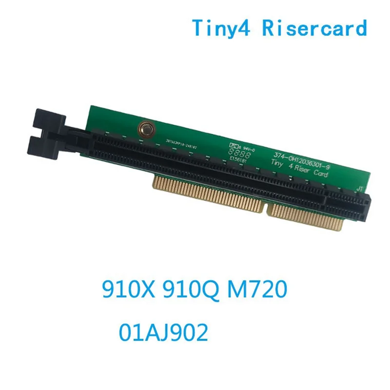 Qy-PCI-E Graphic Card Adapter Card For Lenovo 910X 910Q M720 01AJ902 PCIE 16X Riser Card