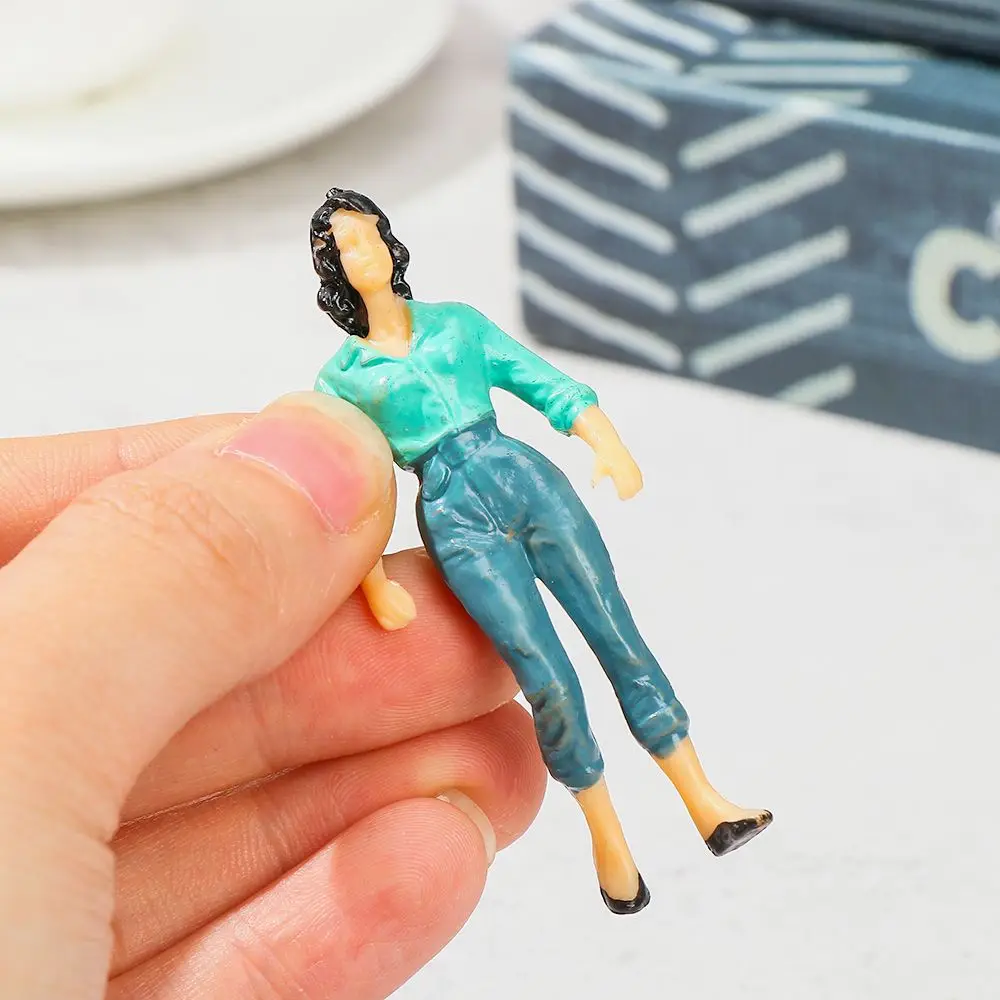 10/50pcs 1:25/1:30/1:300 Scale Model Building People Multistyles Assorted Poses Figures Passengers Mixed Color