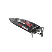 UDI022 RC Speedboat 650MM 50KM/H High Speed Boat 2.4G Brushless Radio Control Speed Alloy Steel Boat Toys