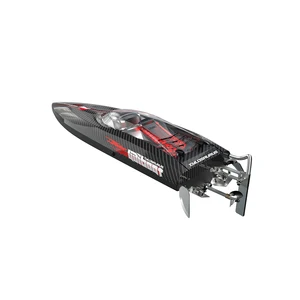 UDI022 RC Speedboat 650 Mm 50 Km / Jam Perahu Kecepatan Tinggi 2.4 G Kontrol Radio Tanpa Sikat Mainan Perahu Baja Paduan Kecepatan 8 perahu rc brushless penjualan terbaik - №