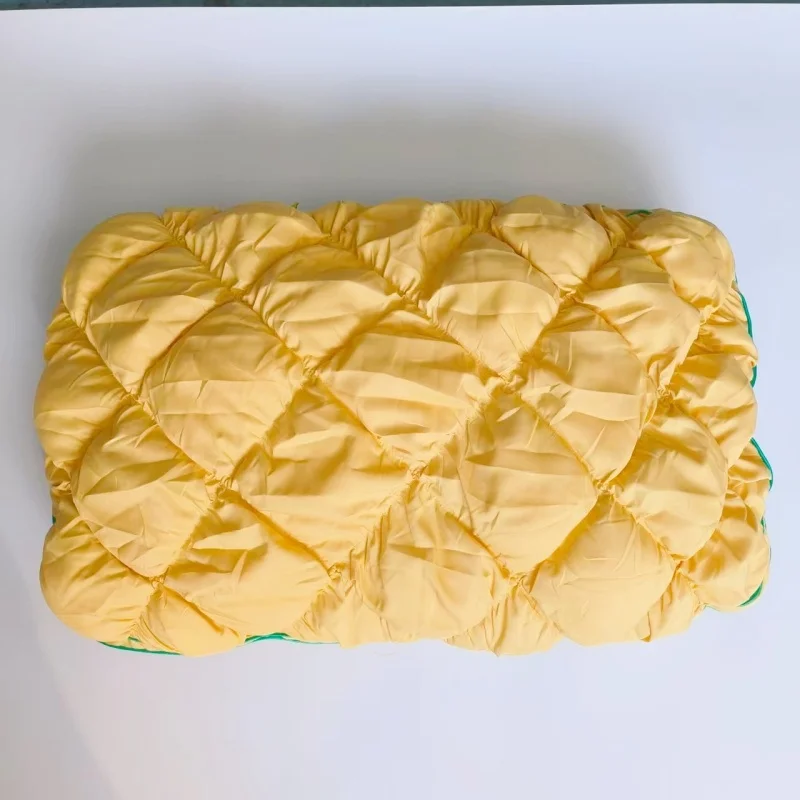 Soft 3D Bread Sleep Pillow Core Adult Yellow Breathable Pillow With Polyester&Cotton Face 48x74cm Home Dorm Bedding Drop Ship