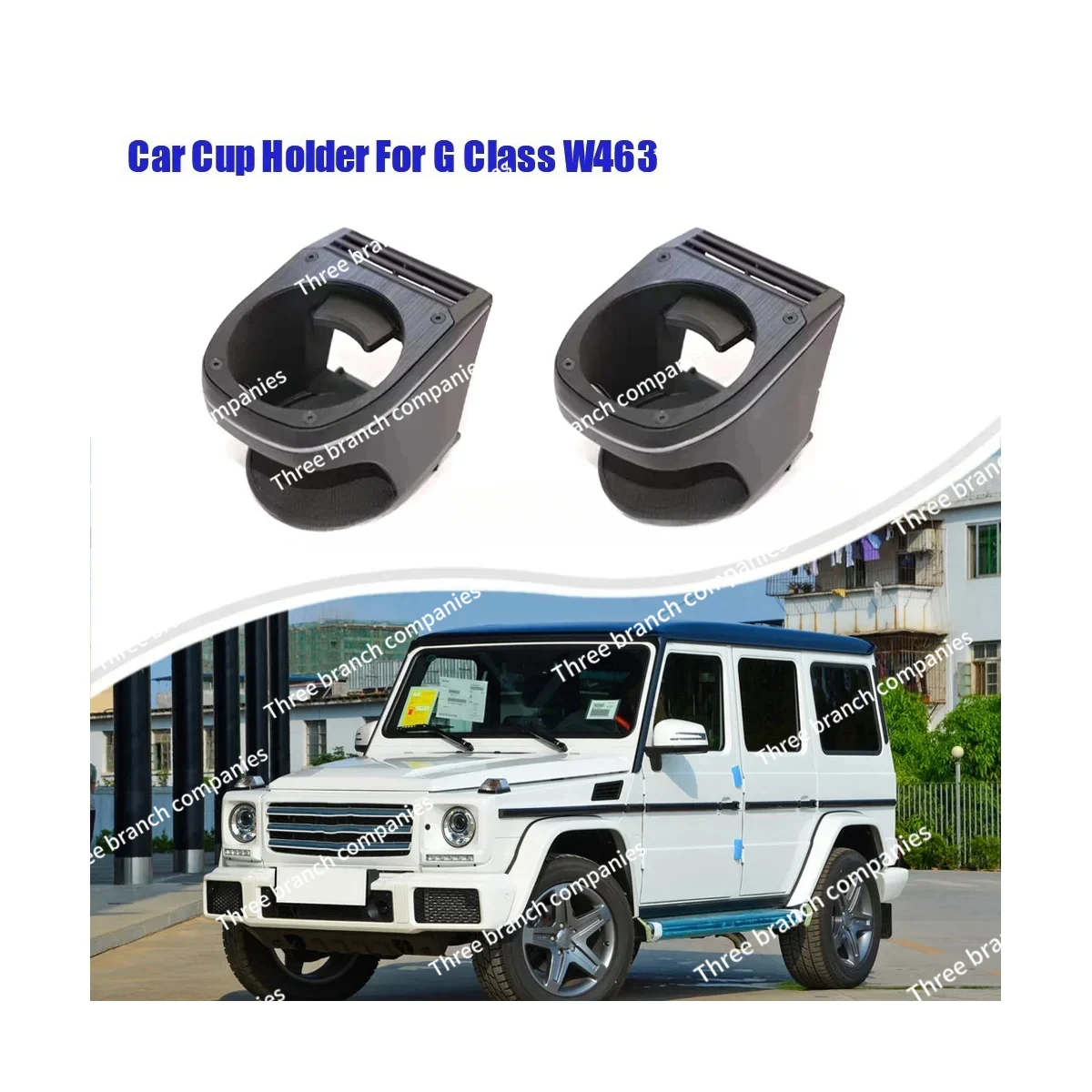 Suitable For Car Parts Interior Glass Holder Mercedes G Class W463 G63 G65 G55 G500 G550 G350   2 Pieces