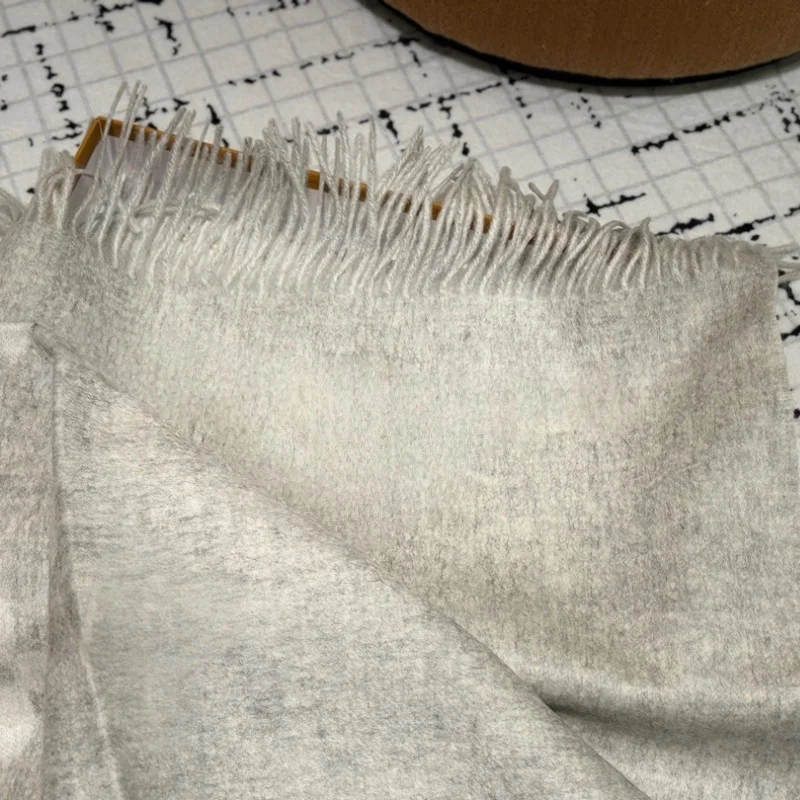 스카프/숄 100% 캐시미어 스카프 다용도 사계절 패션 심플 유니섹스 확장 스카프/패션 숄/스카프/숄/넥