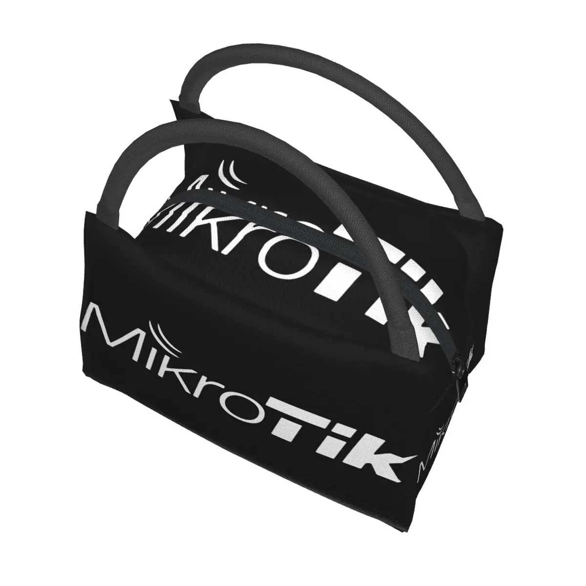 Saco isolante portátil para alimentos, MikroTik Logo, Office Pink Container