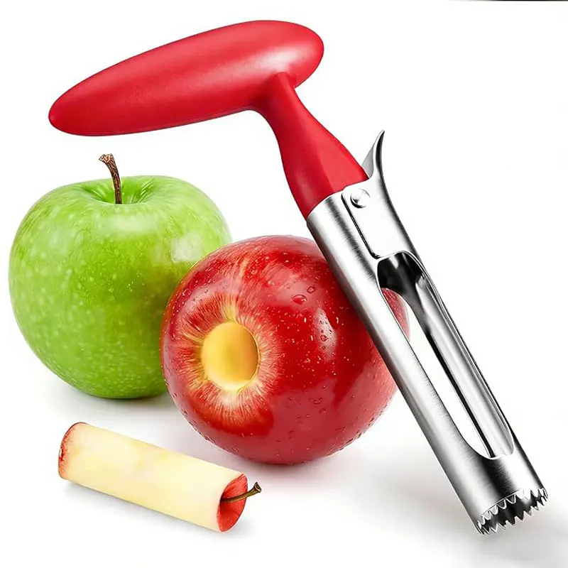 High Quality Stainless Steel Apple Core Cutter and Corer, Vegetable Chopping Pear Core and Corer Tool, Fruit Cutter Kitchen Tool