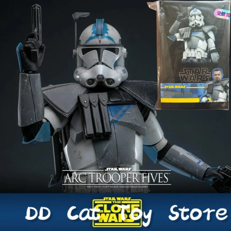 

In Stock Genuine Hot Toys HT TMS132 Star Wars The Clone Wars Arc Trooper Fives 1/6 Male Scale Collectible Model Action Figures