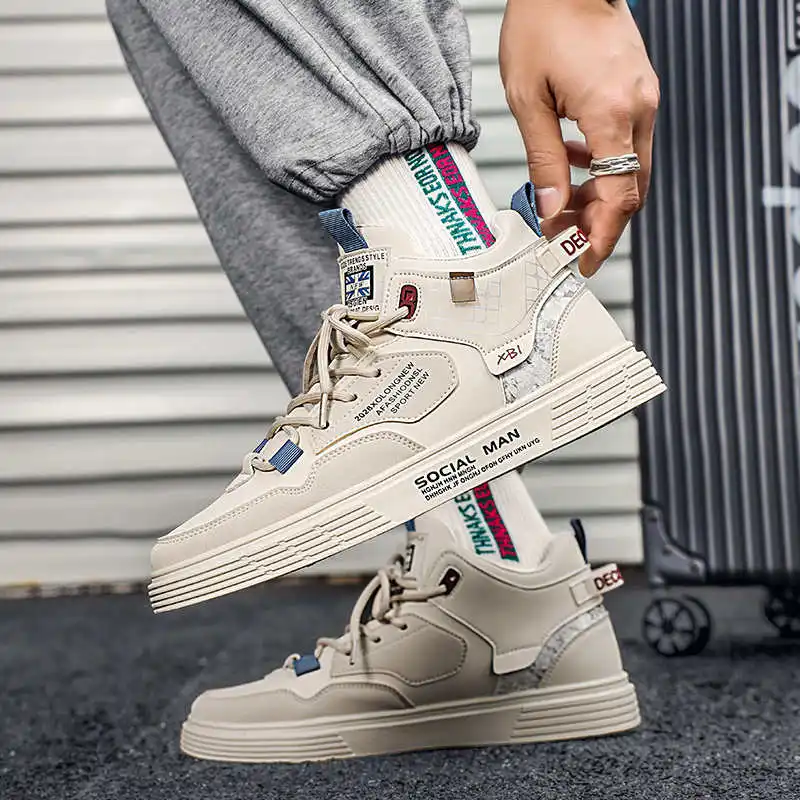 

Camp Thick Heeled Women's School Shoes Lace-up Boots Boot Woman Shoes Sneakers Sports Items Luxery High-quality Wholesale