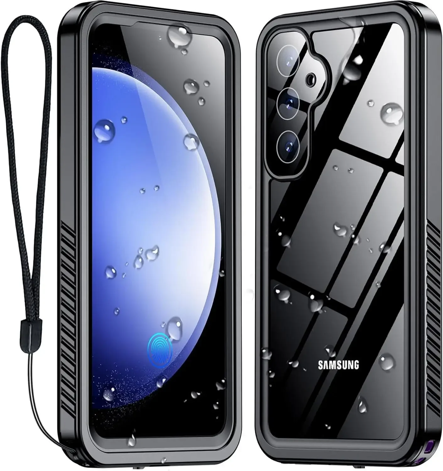 

Case For Samsung S25 Edge S24 Plus S23 Ultra IP68 Waterproof Cover Screen Protect Underwater Shell For Galaxy S24 S23 S21 S20 FE