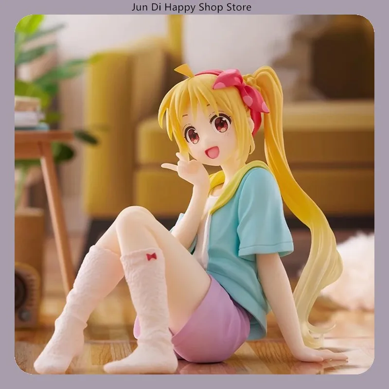 Bocchi der Fels! Ijichi Nijika 12cm Home Sitting Pose Anime Figur Statue Desktop Dekoration Geschenk ​ ​