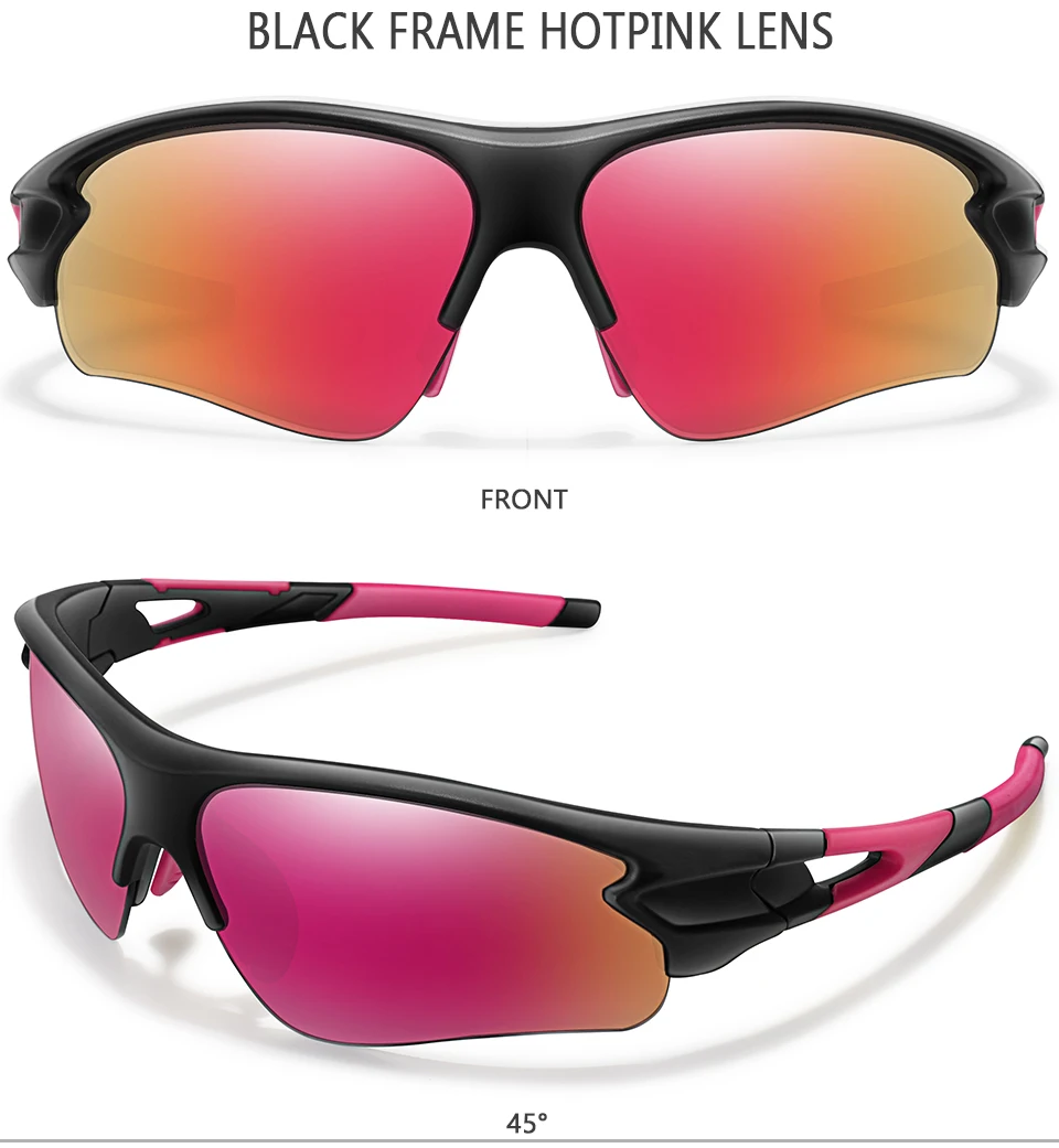 Marke Mode Frauen Männer Sonnenbrille Outdoor-Sport Angeln Radfahren Laufen Fahren Brillen Frauen Mode Brille bequeme Nase – Detail 17