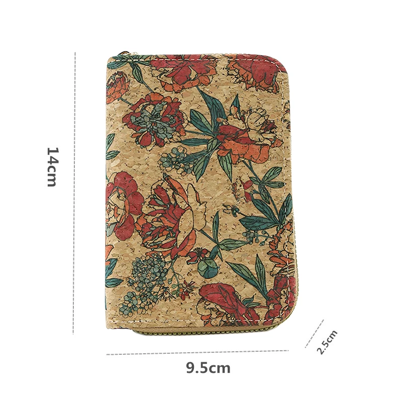 

Boho Wallet Zip Around Wallet Holds Cell Phone Bills Coins Credit Cards ID Cards, Literary Vintage Womens Bifold Wallet