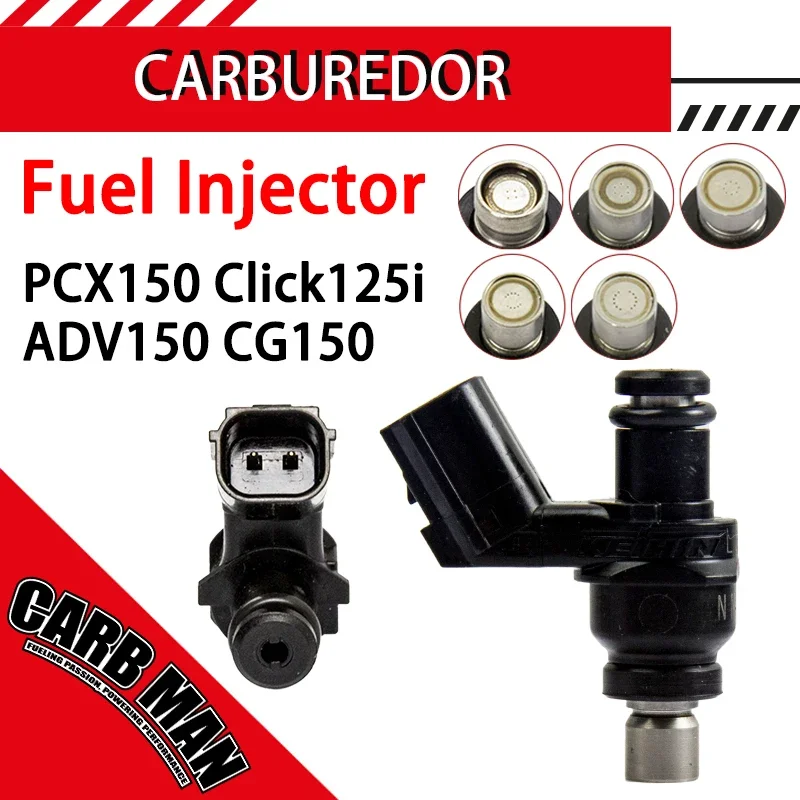 For WAVE110i WAVE 125i MSX Titan FAN125 125cc-265cc Motorcycle Throttle Body PCX150 Click125i ADV150 CG150 Fuel Injector Nozzle