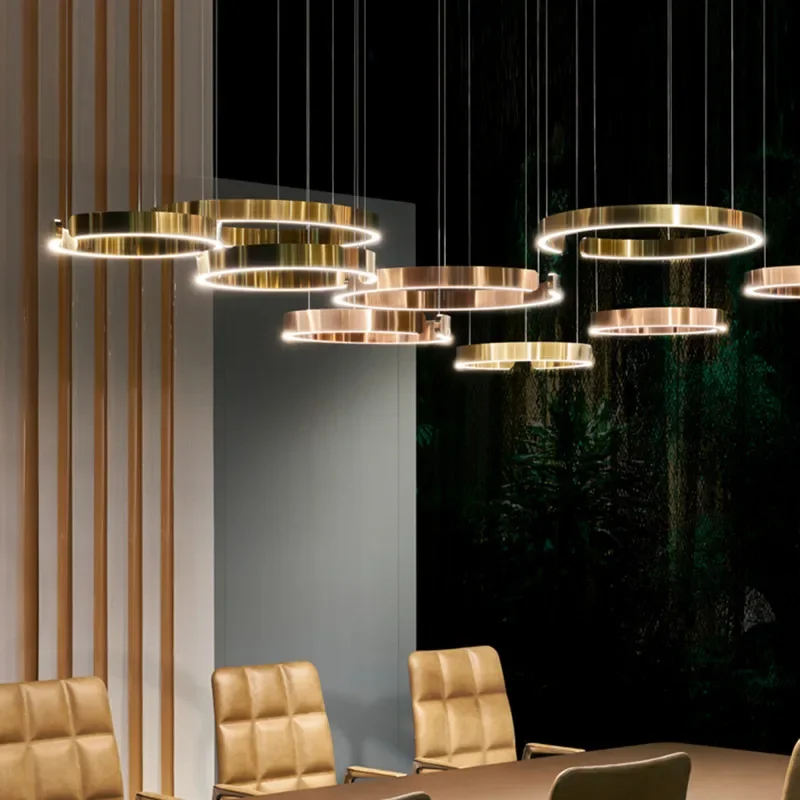 

Modern Dining Table Chandelier Light Luxury High-end Lighting Creative Minimalist Bar Counter Bedroom Dining Room Chandelier