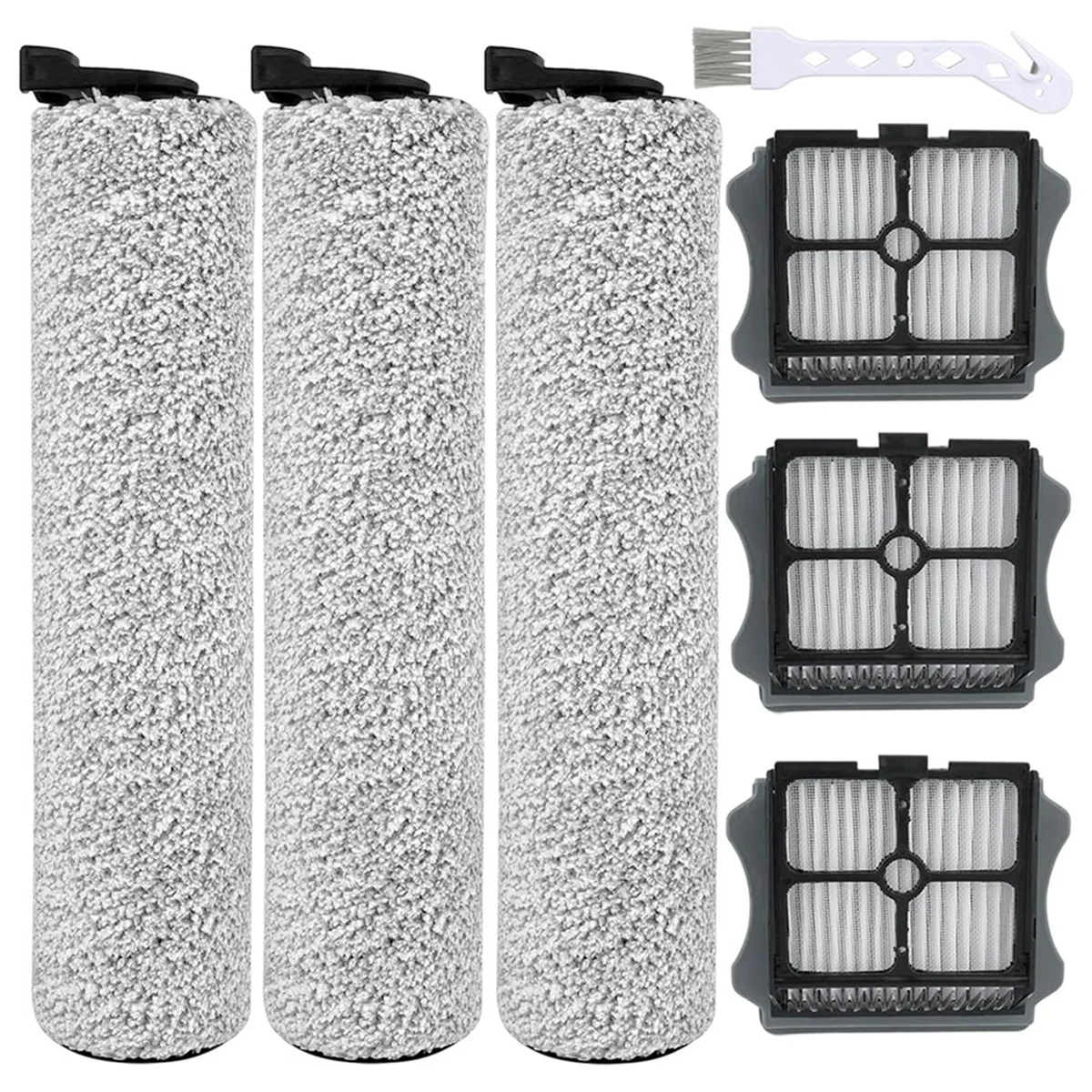 

vend Replacement Brush Rollers and Hepa Filters for Tineco IFloor 3 and Floor One S3 Cordless Wet Dry Vacuum Cleaner Parts
