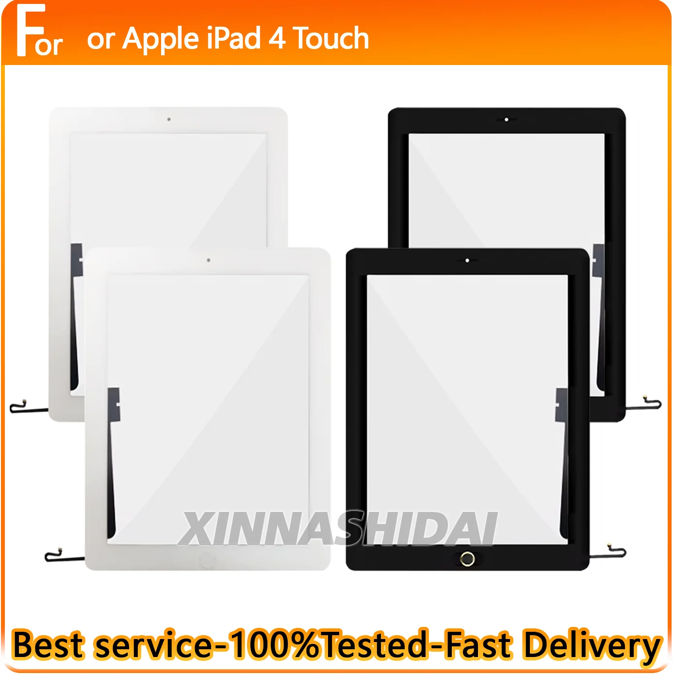 New Touch Screen For iPad 4 A1458 A1459 A1460 Touch Screen D
