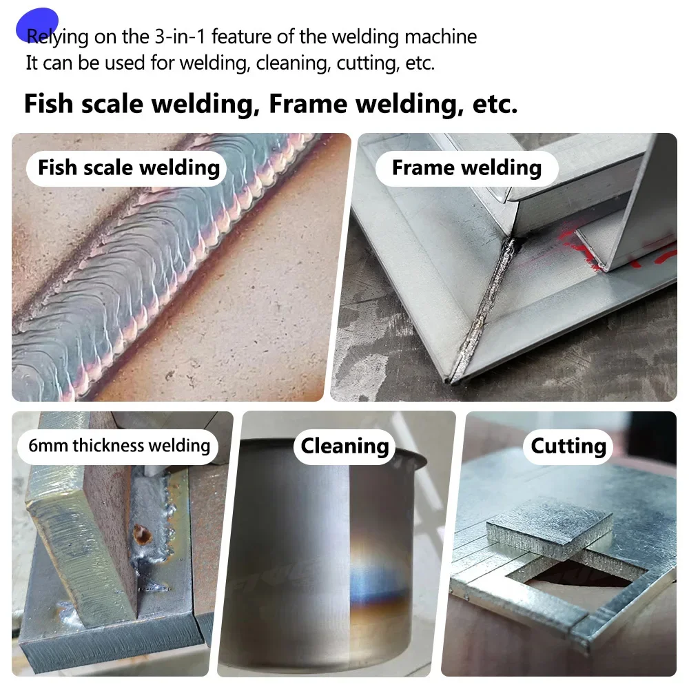 Cost-Effective Handheld Laser Welding Machine 800W/1200W Optional AC380V Support for Custom Metal Art Design Projects