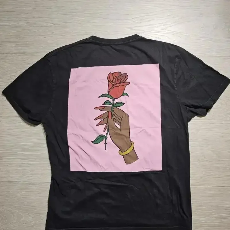Paradise Lost 2017 T Shirt Hand Holding Rose Black Size M