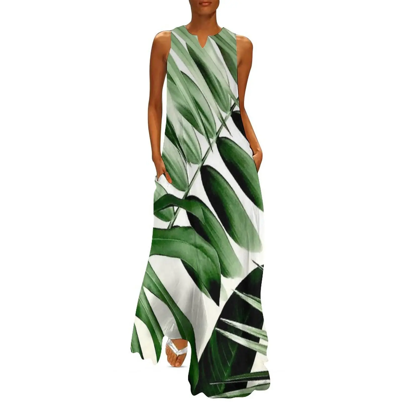 

Tropical Jungle Long Dress elegant dresses plus sizes summer dress woman 2025 beach outfits for women wedding guest dress 2025