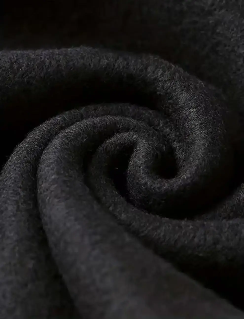 Herren Retro-Stil Kapuzenpullover mit Schnürung, locker geschnittener Langarm-Pullover in Unifarben-Design für Herbst und Winter. – Detail 12