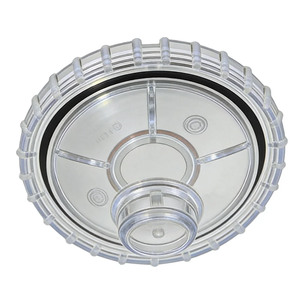 For Pool Maintenance White Filter Pump Transparent Cover Improved Filtration Efficiency Long Lasting Durability
