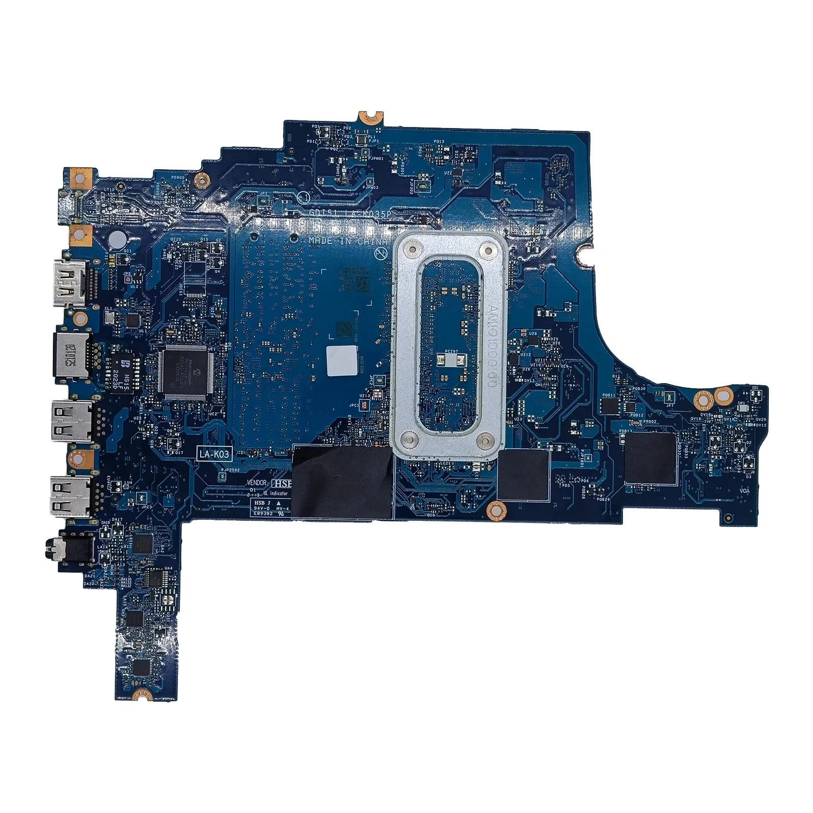 

LA-K035P для Dell Vostro 3401 3501 Inspiron 3501, материнская плата для ноутбука i3-1005G1, материнская плата 0Y2CMN