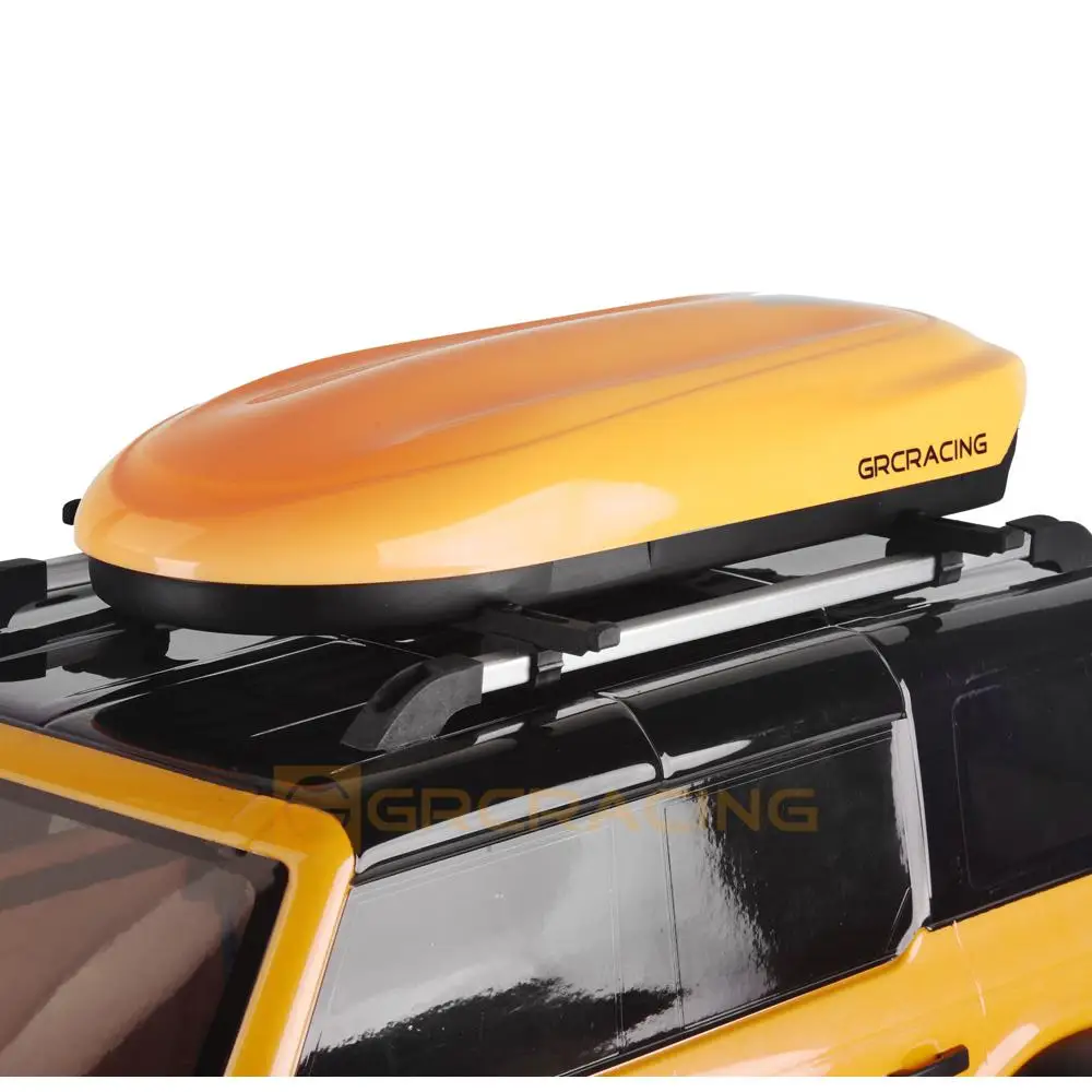 GRC Roof Box Luggage Rack Is Used As A Modified Accessory Of 1:10 RC Tracked Vehicle SCX10 90046 TRX-4 TRX6 Simulated Grader