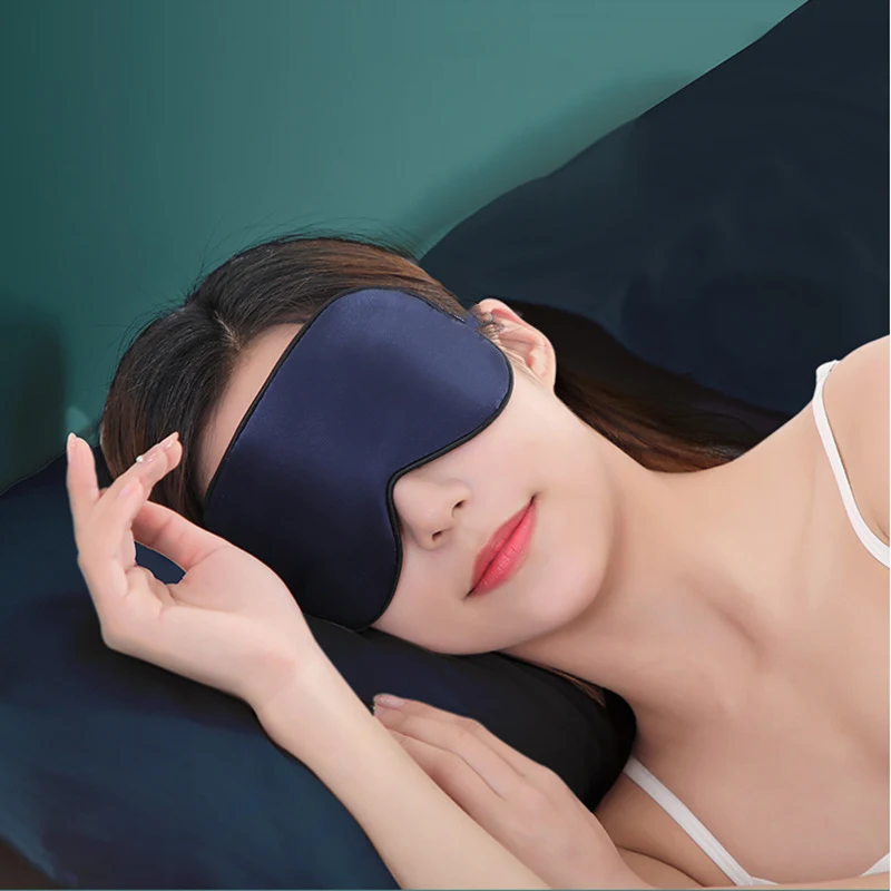 

100% Mulberry Silk Zipper Pillowcase 1pc with Matched Sleep Mask 1pc Both Sides For Healthy&Good Sleep