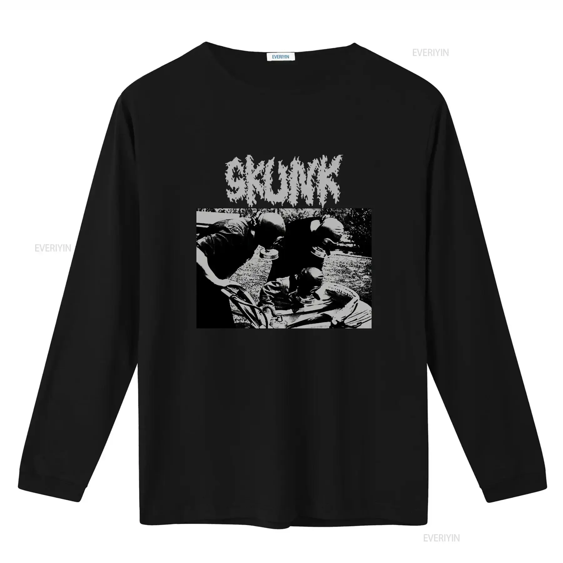 Skunk Grindcore Vintage T Shirt Crust Punk Dystopia Design Disrupt Agathocles Warsore Style vintage Washed