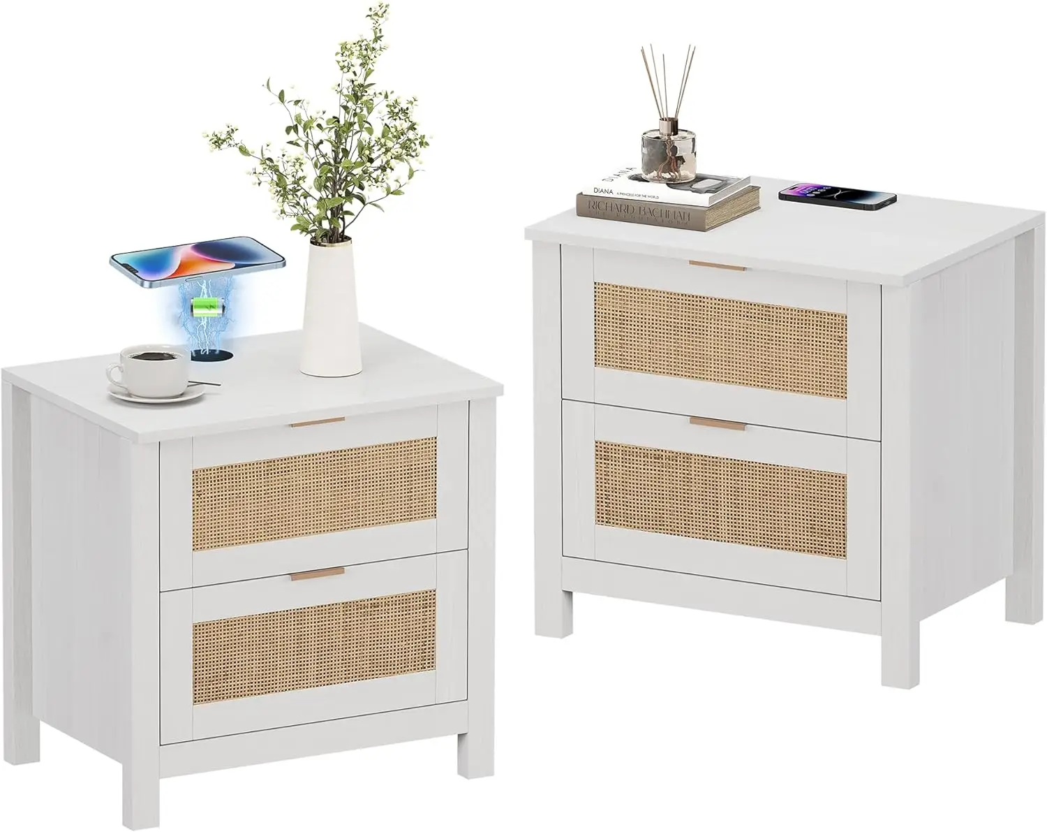 White Rattan Night …