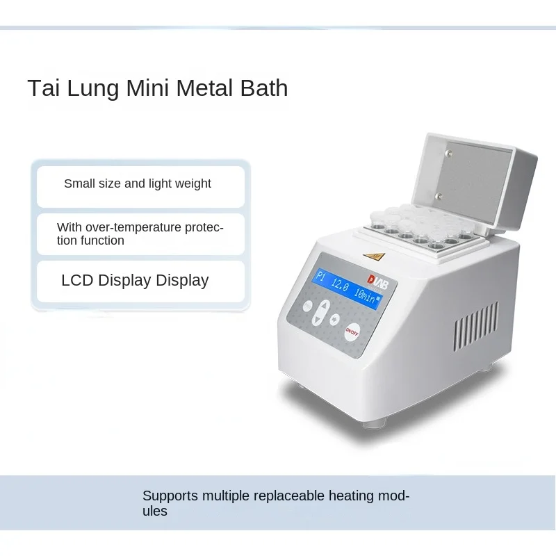 Digital Heating Oscillator Metal Bath Lab 100 Mini Metal Bath