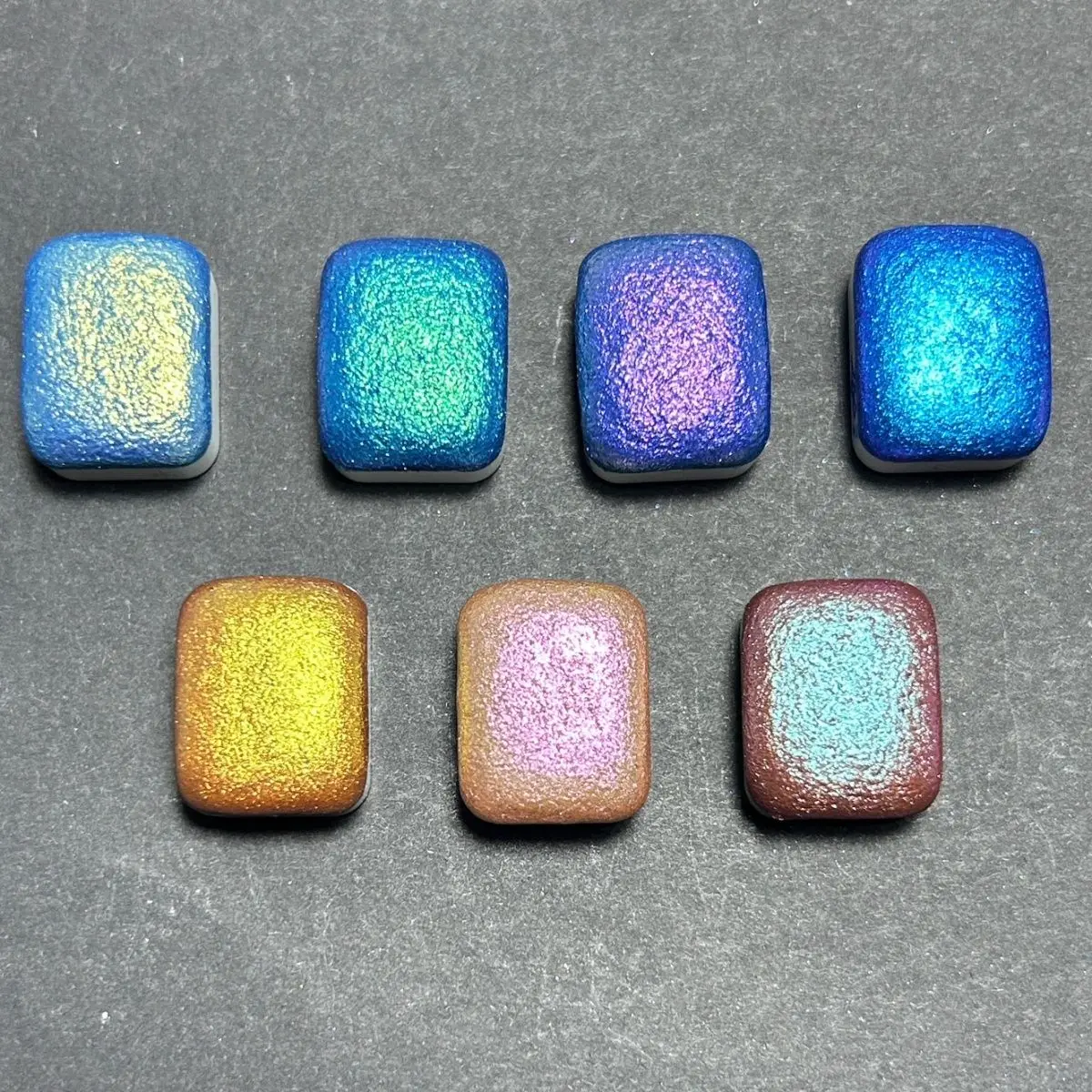 [Moonlight Treasure Box New Edition  Niche Pearlescent Watercolor Paint Set, Flashing Chameleon Paint