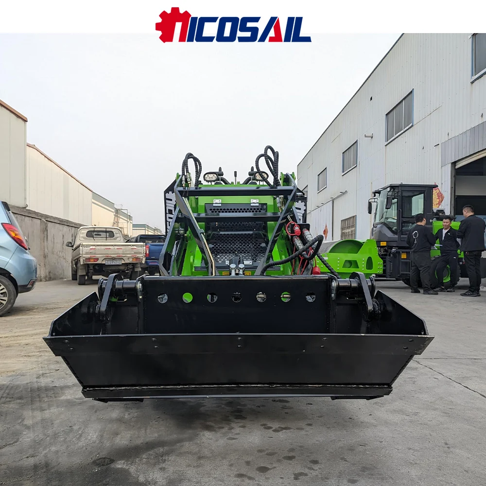 Small Sliding Loader - Compact and Portable Sliding Loader for Municipal Greening Cleaning, and Lightweight Material Handling