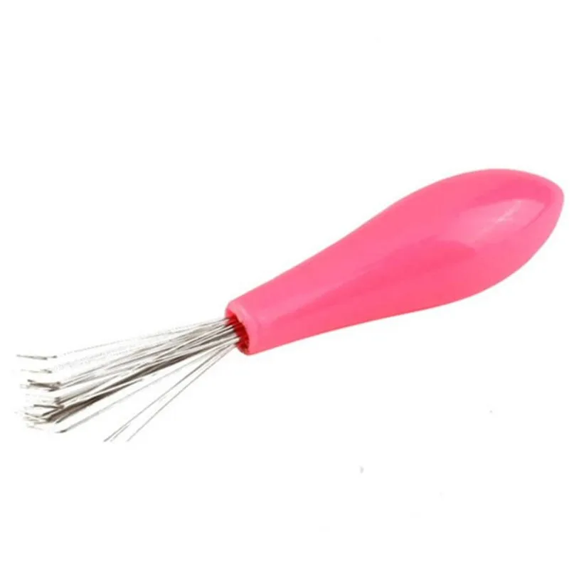Kam Haarborstelreiniger Plastic handvat Reinigingsborstelverwijderaar Ingebed Beauty Tools Reinigingsproducten Reinigingsbenodigdheden