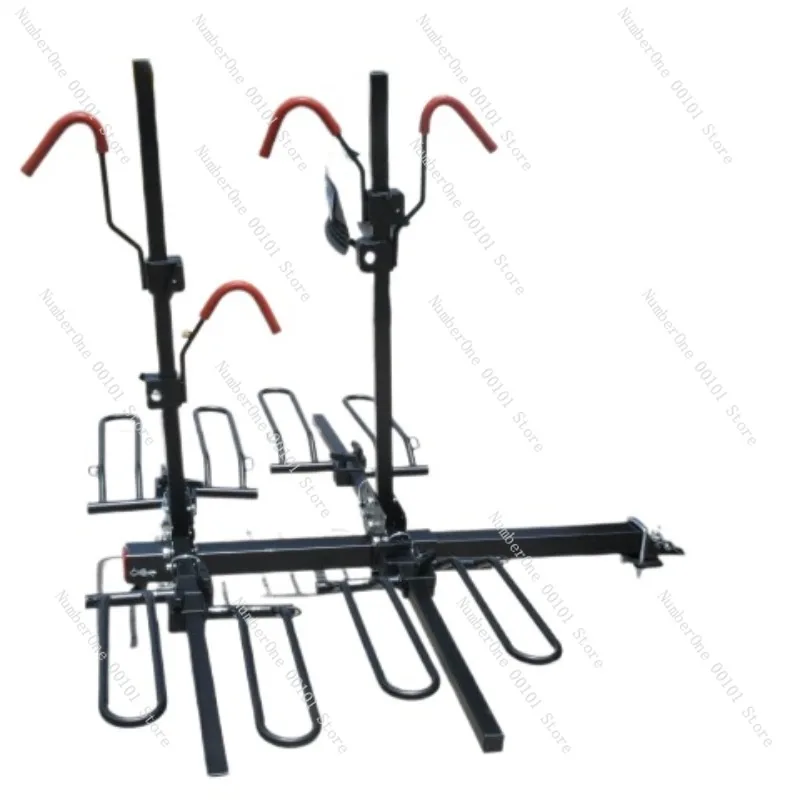 LOVEYOUNG hot sale high quality steel bike rack stand OEM platform hitch mount bicycle carrier car rear bike rack